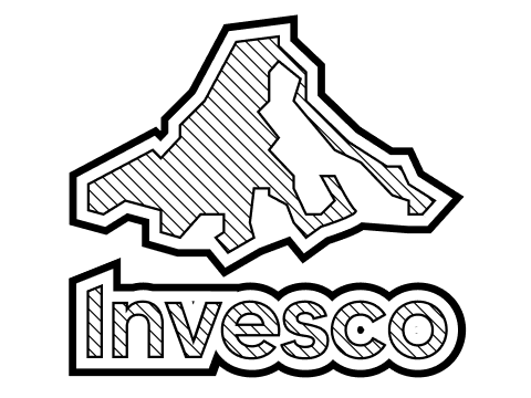 Invesco logo.